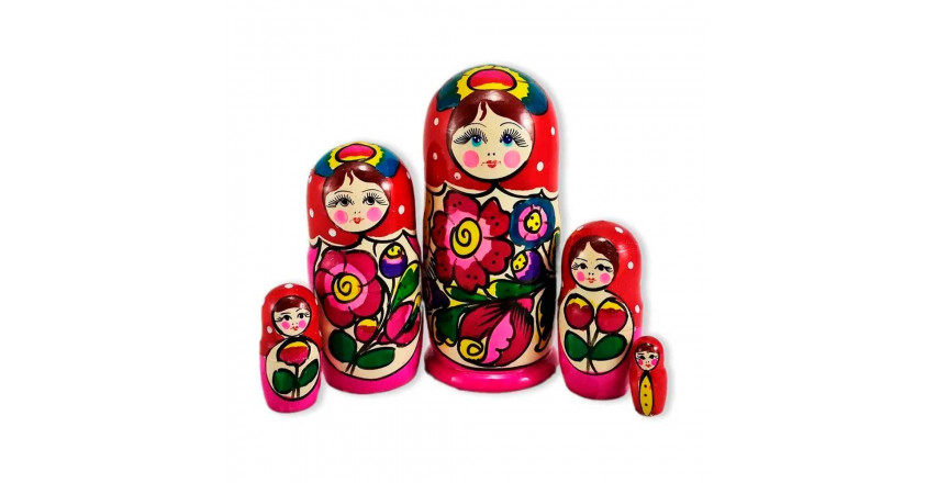 Матрешка Майдан  5 мест большая